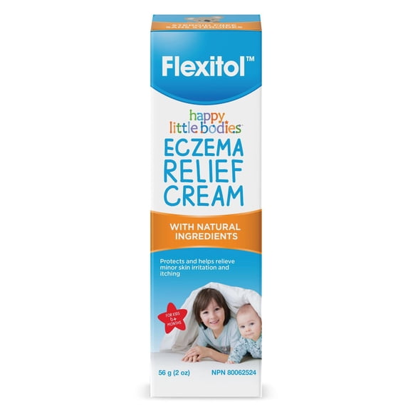 Flexitol Happy Little Bodies Eczema Relief Cream for Infants, 2oz