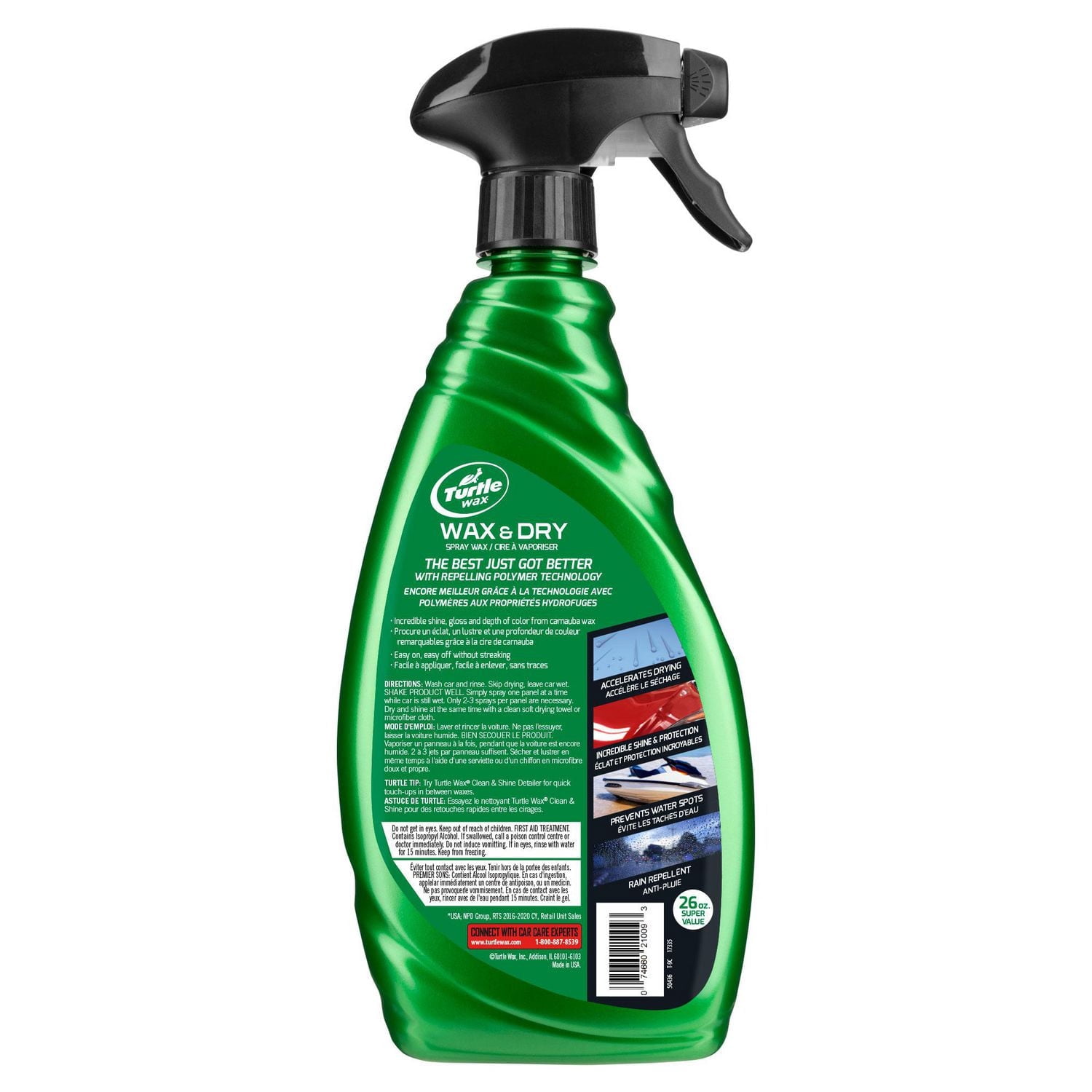 Turtle Wax 1-Step Wax & Dry