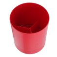 thumbnail image 4 of Porte-ustensile 360 Degrés Rotatif Simple Panier à Baguettes Conteneur de Rangement pour la Cuisine à la Maison Rouge, 4 of 9