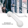thumbnail image 4 of Cell Phone Handset Wired Cell Phone Receiver Volume Control Telephone Handset Works with All Smartphones and Computers with a 3.5mm Headphone Jack, 9ft Coiled Cord, 4 of 7