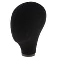 thumbnail image 1 of lionlar Mannequin Canvas Block Head Toupee Hat Display With Mount Hole 21 Inch Black, 1 of 9