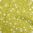 thumbnail image 1 of oneOone Polyester Spandex Lime Green Fabric Asian Floral Fabric For Sewing Printed Craft Fabric By The Yard 56 Inch Wide, 1 of 4