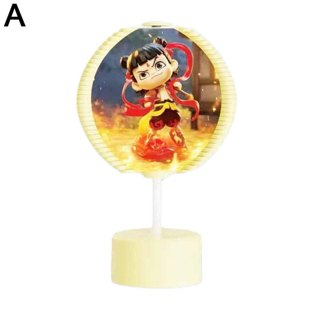 Nezha: The Devil Boy Makes Trouble In The Sea Fibonacci Spiral Tree Rotating Creative Lollipop Cartoon Little Nezha Decompression Toy