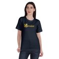 thumbnail image 1 of Inkmeso T-shirt à Col Rond Vacciné Pro-Vaccin en Coton pour Femmes, 1 of 9