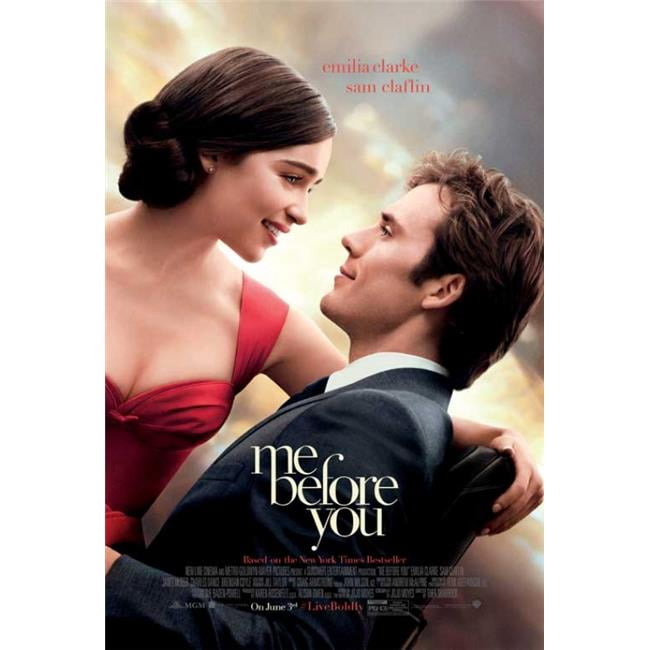 Pop Culture Graphics MOVCB27745 Me Before You Movie Poster, 27 x 40