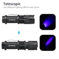 thumbnail image 3 of Black Light UV Flashlight - Ultraviolet Blacklight Super Bright Flash Light, 3 of 4