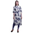 thumbnail image 1 of Bimba Kurta Longue Droite pour Femmes Coupe Régulière Tunique Kurti Décontractée XX-Grand, 1 of 6