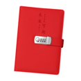 thumbnail image 2 of GUOOL Diary with Lock PU Leather Personal Locking Journal for Home Business Adults Red, 2 of 9