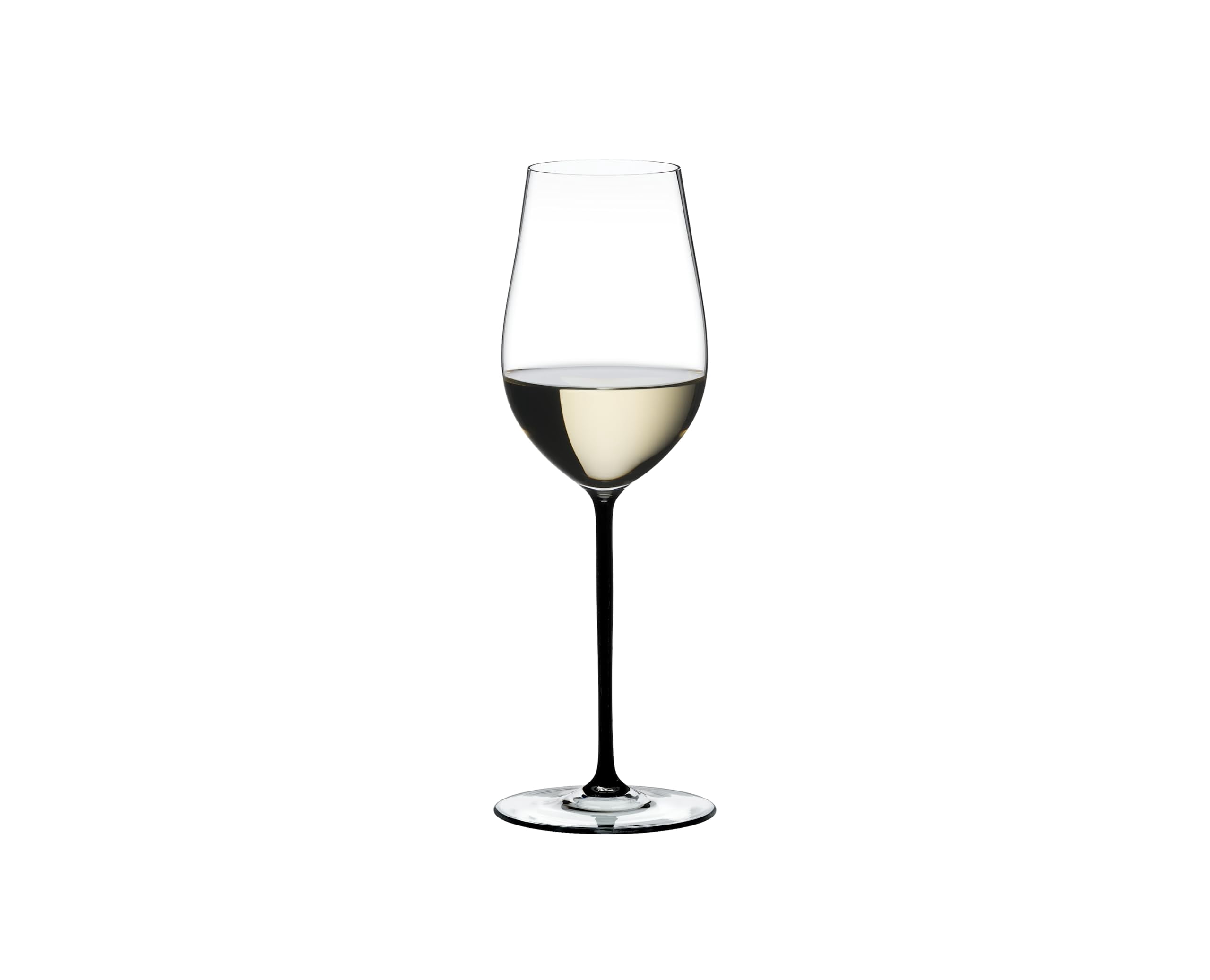Riedel Fatto A Mano Riesling/Zinfandel Wine Glass, Black