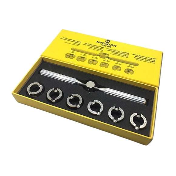 jifeng High Quality Case Opener Kit with 6 Dies, Remover Wrench ,Watchmaker Watch Case No 5537