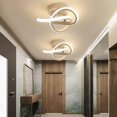 thumbnail image 3 of LED Ceiling Light Lighting Fixture Light Pendant Flush Mount Simple for Entrance Aisle warm diameter 24cm, 3 of 8