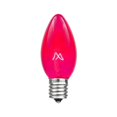 thumbnail image 2 of Novelty Lights 100' C9 Pink Incandescent Christmas String Light Set, 2 of 5