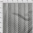 thumbnail image 3 of oneOone Velvet Black Fabric Asian Block Craft Projects Decor Fabric Printed By The Yard 58 Inch Wide, 3 of 4