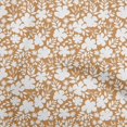 thumbnail image 1 of oneOone Rayon Orange Fabric Asian Mosaic Sewing Craft Projects Fabric Prints By Yard 56 Inch Wide, 1 of 5