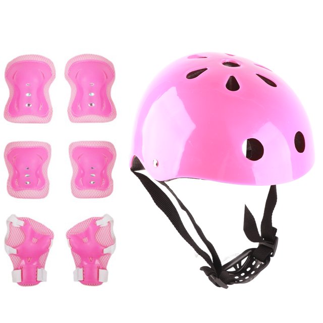 Kids Scooter Helmet Protective Gear Set,Kids Helmet Protective Gear Children Helmet Elbow Knee Protector Set Kids Skating Helmet Protective Gear Set Professional Grade