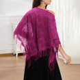 thumbnail image 1 of Elegant Lace Shawl Scarf For Bridal Wedding Evening Gown And Formal Party Versatile Triangle Wrap Wraps category, 1 of 3