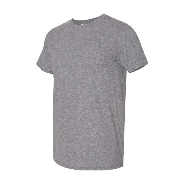 Gildan - T-Shirt Softstyle - 64000 - Graphite Chiné - Taille : m