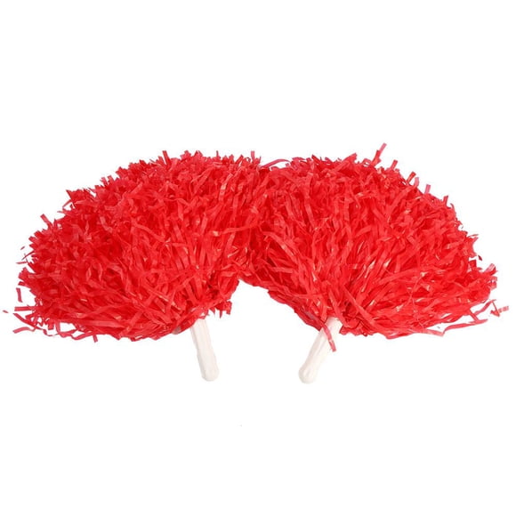 Herwey Cheerleading Pom Poms, Chear Poms,8 Colors 2pcs Cheerleader Pom Poms Squad Cheer Sports Party Dance Useful Accessories