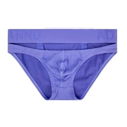 GDREDA Sheer Men's Thongs Men's Thong See Through Underwear Suspender T Pants Sexy Men Breathable Triangle Underwear Sexy Purple,XXL