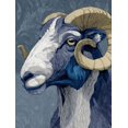 thumbnail image 1 of Qisvanset Bighorn Sheep Canvas Print 12x16 Inch Entryway Wall Art, 1 of 8