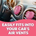 thumbnail image 4 of Jelly Belly Vent Clip Auto Air Freshener - Pink Grapefruit, 2 Pack, 4 of 5