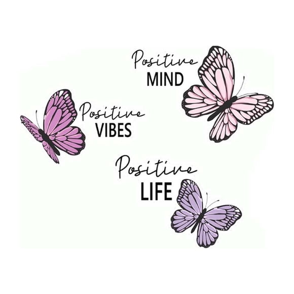 Butterfly Wall Stickers Self-adhesive Removable PVC Luminous Decals for Living Room Bedroom Nursery 10 in x 8 in