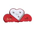 thumbnail image 1 of Boovnll Home Storage, Valentine's Day Double Open Jewelry Gift Box Heart Shaped Gift High End Jewelry Set Packaging Box, Storage, Storage and Organization, Organization and Storage, 1 of 9