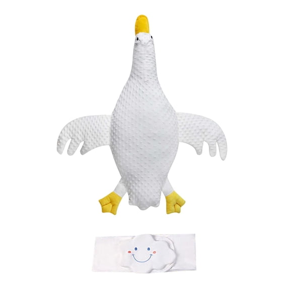 Cute Infant Soothing Pillow Pillow Comfortable Sleeping for Newborns Style B