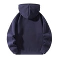 thumbnail image 2 of Kcodviy Chandails à Capuche et Chandails pour Hommes d'Automne et d'Hiver, Chandail Uni, Chandail à Capuche Long Friends, Manche Longue, Chandail à Capuche à Manches Longues, Chandail à Capuche en Molleton pour Hommes, Hauts de Chandail, 2 of 5