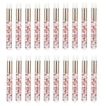 thumbnail image 3 of Milaget 20 Pcs Brosses de Shampoing pour Cils Pailletées Femmes Filles Lavage des Cils Usage Maison Salon Pelable Rouge, 3 of 9