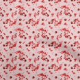 thumbnail image 1 of oneOone Cotton Cambric Red Fabric Abstract Floral Sewing Craft Projects Fabric Prints By Yard 56 Inch Wide, 1 of 4