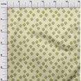 thumbnail image 2 of oneOone Polyester Lycra Light Yellow Fabric Floral & Flying Swan Block Sewing Material Print Fabric By The Yard 56 Inch Wide, 2 of 4
