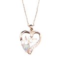 thumbnail image 1 of MOM Letter Heart Pendant Mother's Day Birthday Gift Necklace, 1 of 1