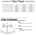 thumbnail image 2 of AherBiu Hiking Shorts for Women Drawstring High Waisted Button Roll Up Hem Summer Outdoor Short Solid Color, 2 of 6
