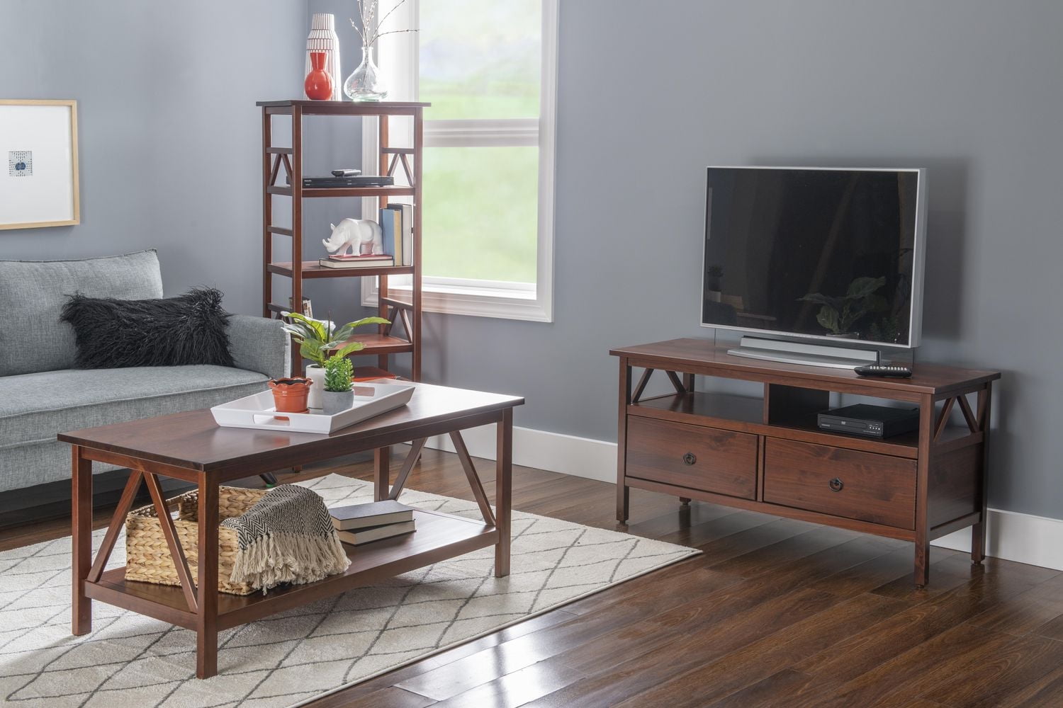 Edgewood Antique Tobacco Coffee Table