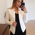 thumbnail image 4 of Cardigan Veste Manteau Haut Décontracté Mode à Manches Longues Uni pour Femmes, 4 of 9