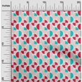 thumbnail image 1 of oneOone Georgette Viscose Fabric Circle Geometric Print Sewing Fabric BTY 42 Inch Wide, 1 of 1