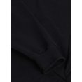 thumbnail image 4 of Hanes Mens ComfortBlend EcoSmart Pullover Hoodie Sweatshirt, 5XL, Black, 4 of 4