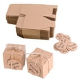 thumbnail image 1 of MasteelfCA 50 Sets Kraft Paper Gift Boxes Durable Candy Box Party Favor Boxes with Tags, 1 of 7