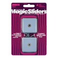 thumbnail image 1 of Magic Sliders 5011685 Gray Nylon & Plastic Screw-On Sliding Discs - 4 per Pack & Pack of 5, 1 of 2