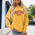 thumbnail image 2 of FYEGRE Chandail Sans Capuche à Imprimé pour Femme, Manches Longues, Col Rond, Décontracté, Doux, Confortable, Blouse, Chemise, Design Unique, Tenue Quotidienne, Vêtement pour les Amoureux de la Nature, Jaune, G, 2 of 4