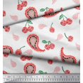 thumbnail image 2 of Soimoi Rayon Fabric Floral & Paisley Decor Fabric Printed Yard 56 Inch Wide, 2 of 3