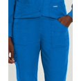 thumbnail image 4 of Landau Essentials Scrub Pants for Women: 9 Pockets, Modern Tailored Fit, Drawstring / Elastic Waist, Straight Leg 8380, 4 of 5