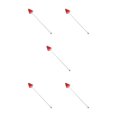 thumbnail image 1 of Maytalsory Wine Glass Stirrer Stirring Rod Silicone Fruit Head Stainless Steel Long Handle Muddler Bar Tool Accessories Cafe Watermelon 5Set, 1 of 6
