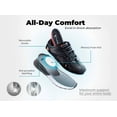 thumbnail image 4 of FitVille Men's Wide Walking Shoes For Flat Foot Plantar Fasciitis Heel Pain Relief, 4 of 6