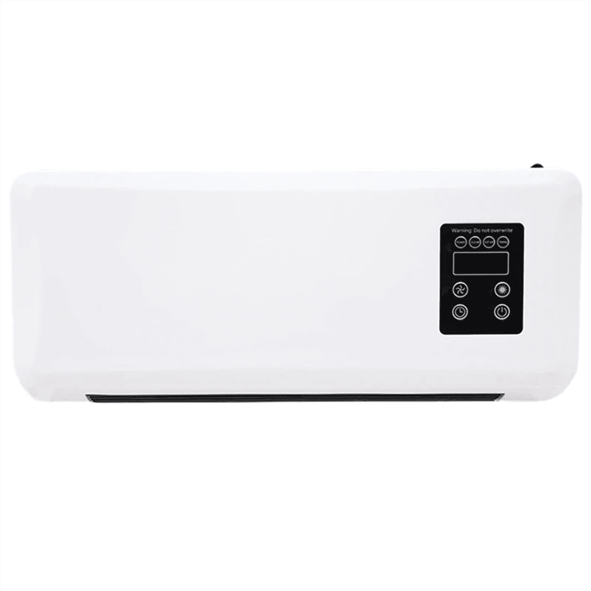 Heater Household Bathroom Heater Wall-Mounted Electric Heater Dual-Purpose Electric Heater Fast Heating US Plug,1 x Wall-mounted heater 1 x Plug