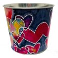 thumbnail image 1 of Set of 12 Love Dreamer Metal Planter, 1 of 1