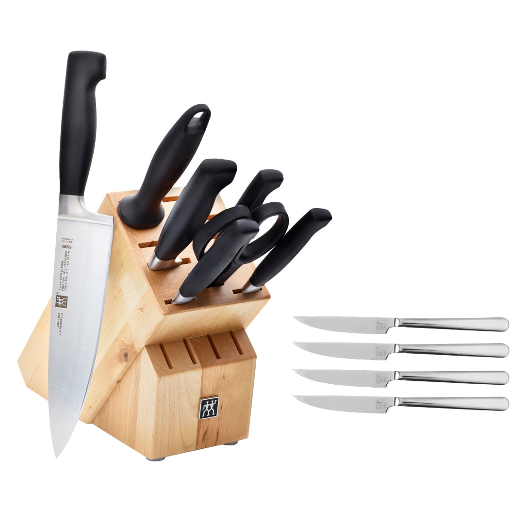 ZWILLING **** Four Star 8 Piece Knife Block Set, Nature