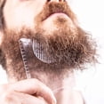 thumbnail image 4 of Beard Shaping Tool Kit with Transparent Template and Styling Comb for Precise Men's Grooming, 4 of 4