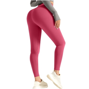 cfhntfmh High Waisted Yoga Leggings for Women Soft Stretchy Butt Lifting Pants for Workout Running Biker